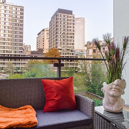 Luxury Apartments In Platinum Tower Warsaw Luaran gambar