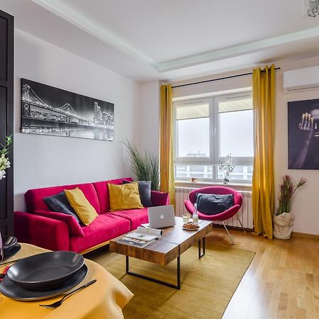 Luxury Apartments In Platinum Tower Warsaw Luaran gambar