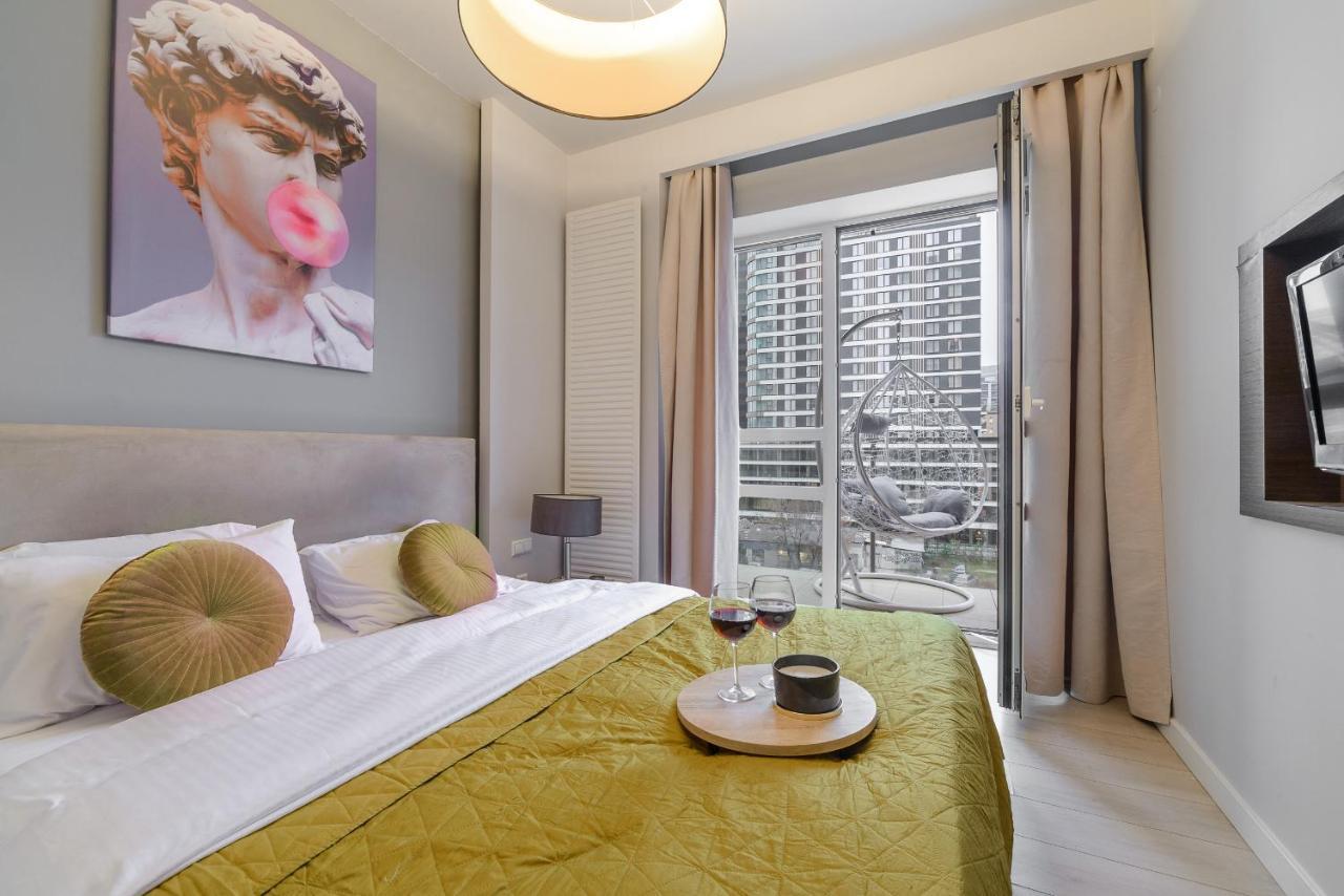 Luxury Apartments In Platinum Tower Warsaw Luaran gambar