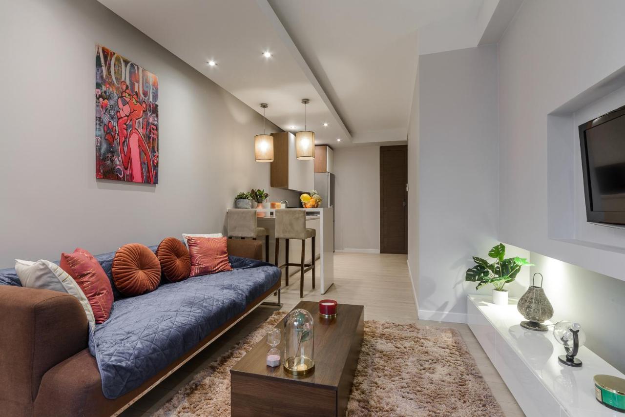 Luxury Apartments In Platinum Tower Warsaw Luaran gambar