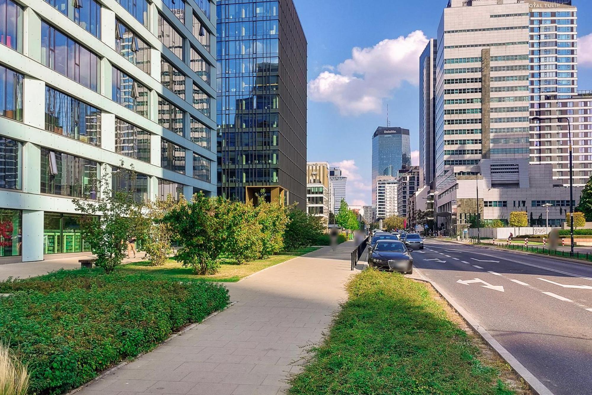 Luxury Apartments In Platinum Tower Warsaw Luaran gambar