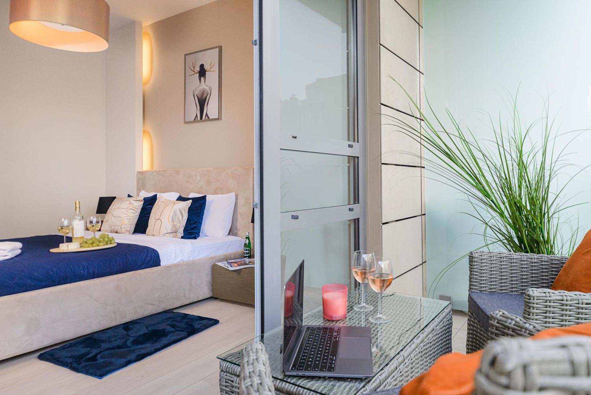 Luxury Apartments In Platinum Tower Warsaw Luaran gambar