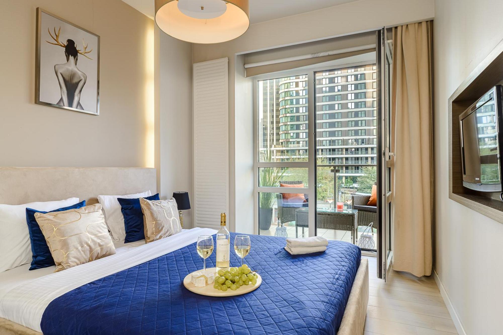 Luxury Apartments In Platinum Tower Warsaw Luaran gambar