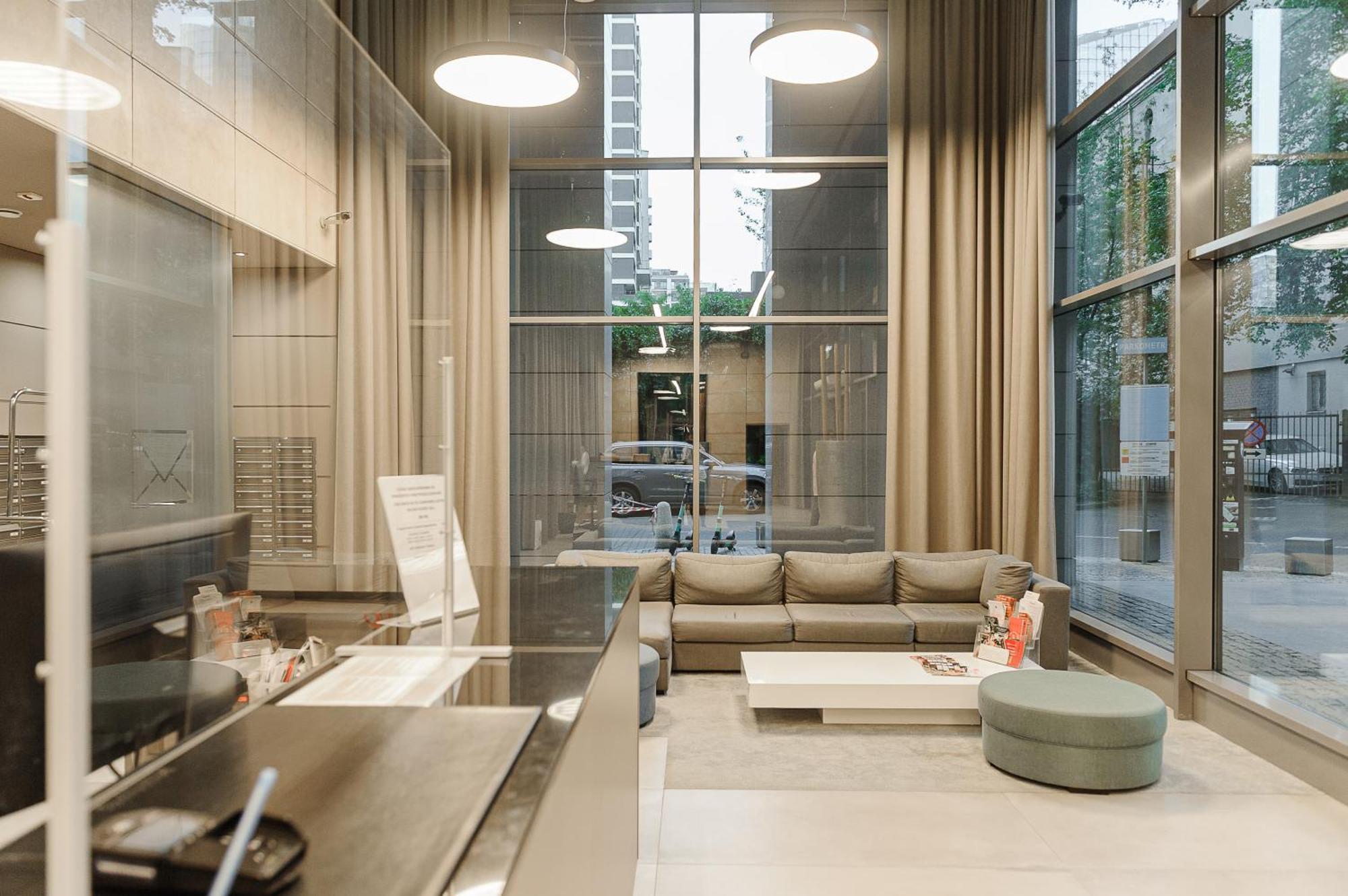 Luxury Apartments In Platinum Tower Warsaw Luaran gambar