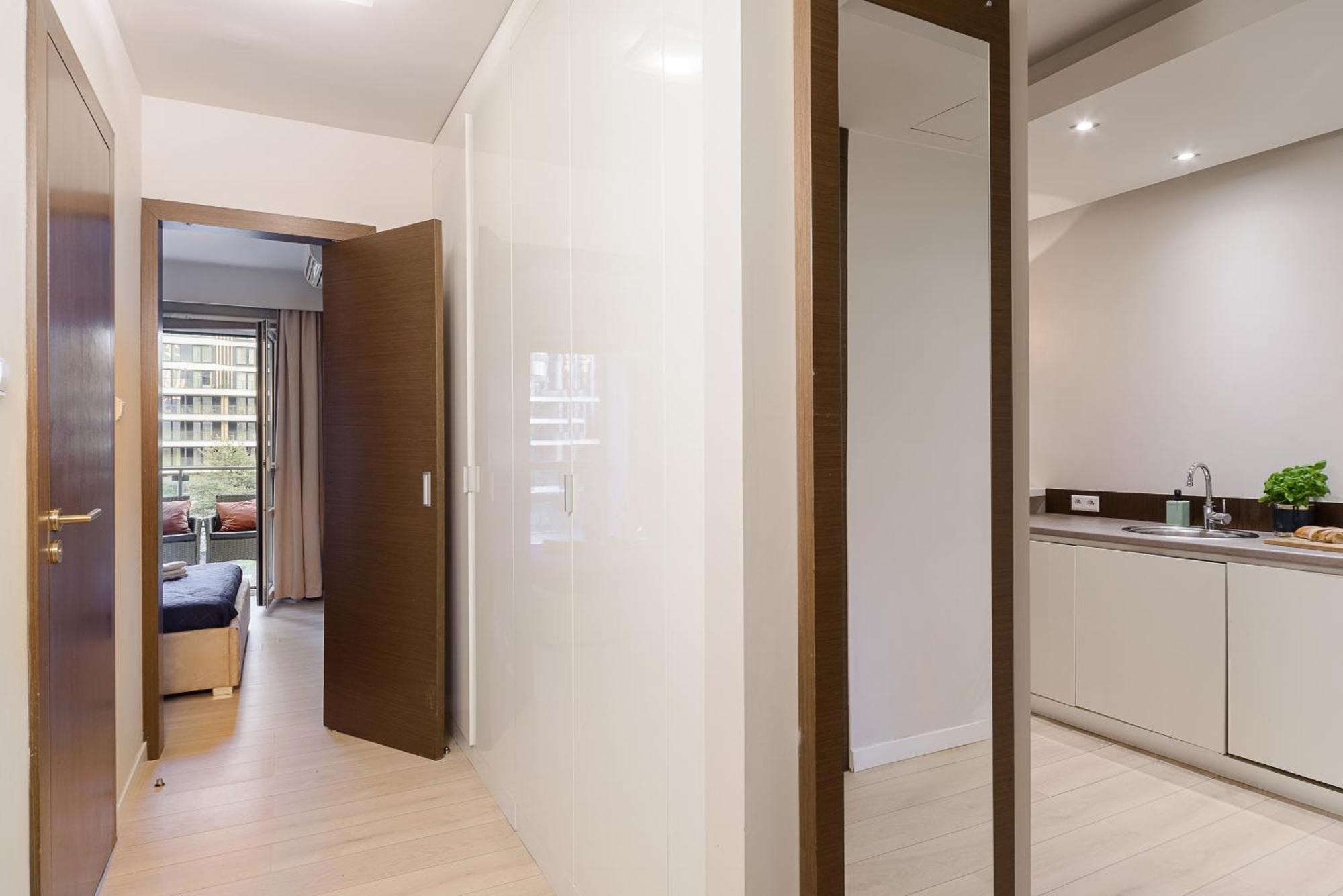 Luxury Apartments In Platinum Tower Warsaw Luaran gambar