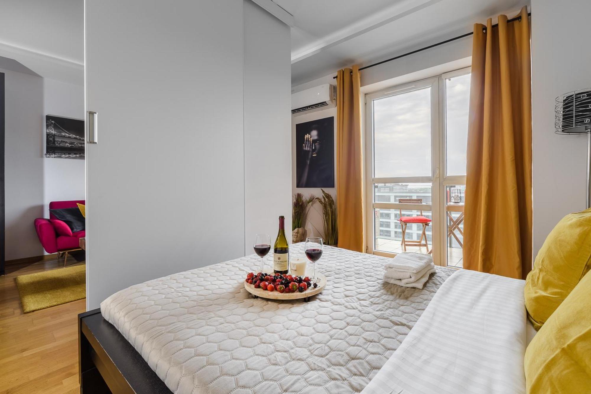Luxury Apartments In Platinum Tower Warsaw Luaran gambar