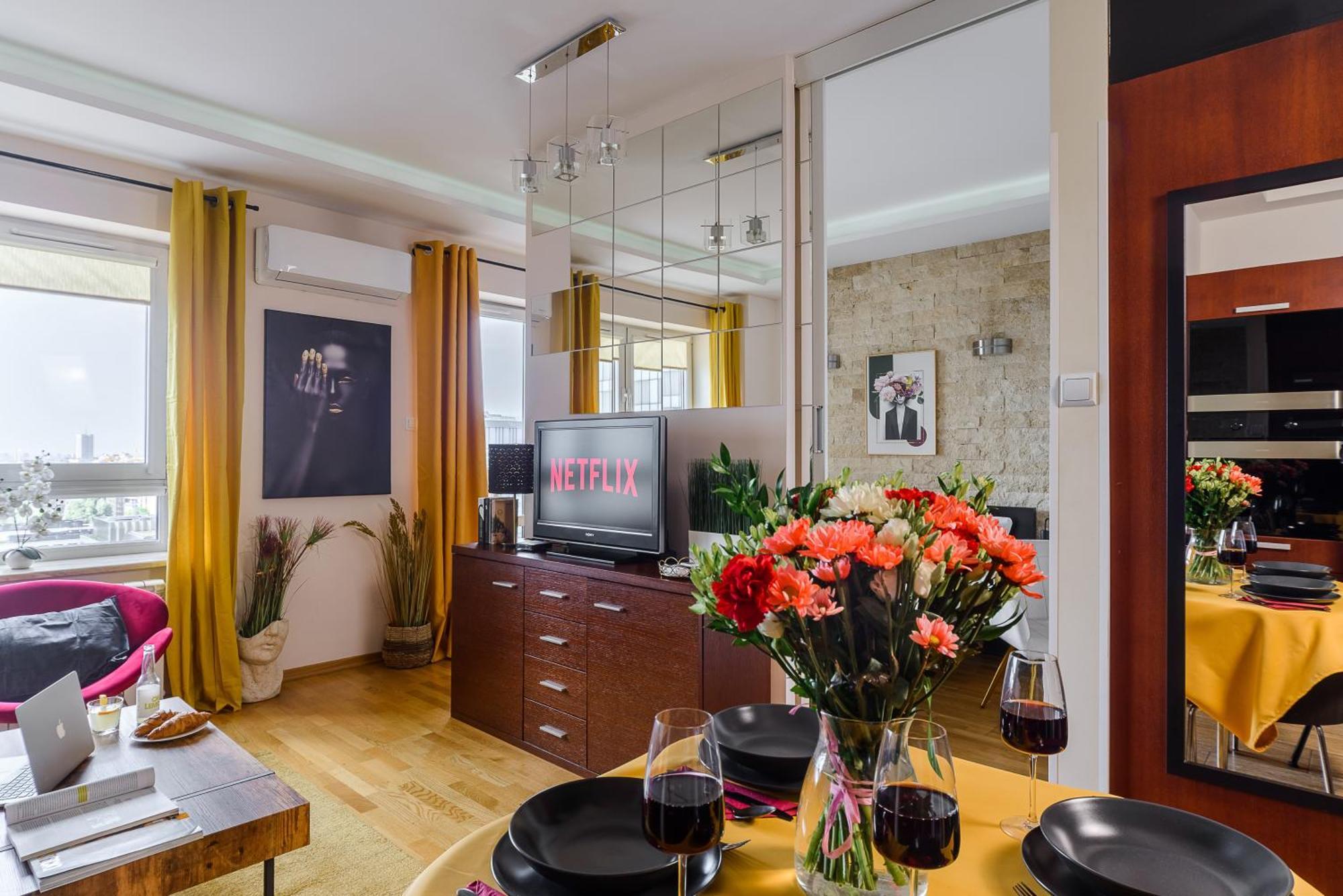 Luxury Apartments In Platinum Tower Warsaw Luaran gambar