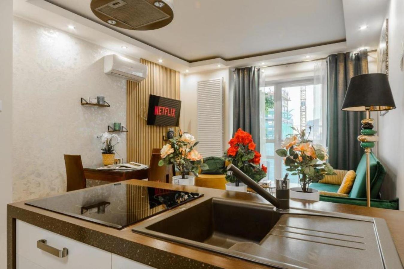 Luxury Apartments In Platinum Tower Warsaw Luaran gambar